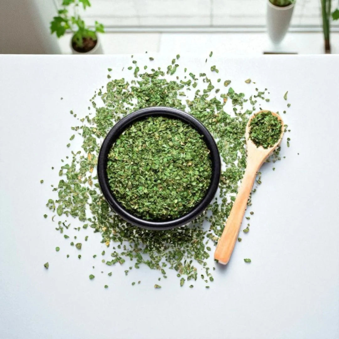 15kg bag of minced parsley for wholesale and commercial use