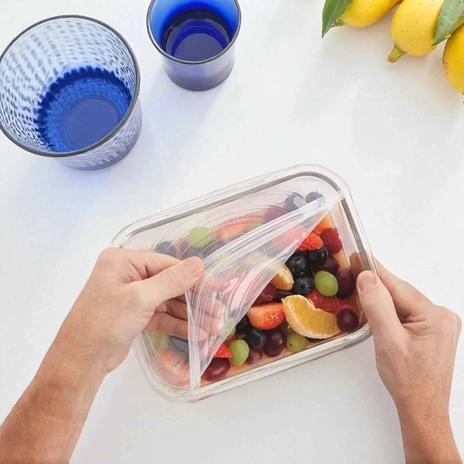 Silicone Stretch Lids - New