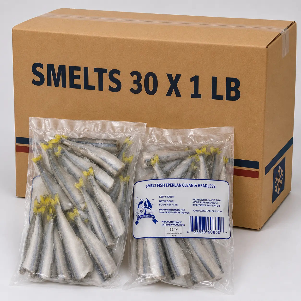 Smelts – Frozen | 30 X 1 LB