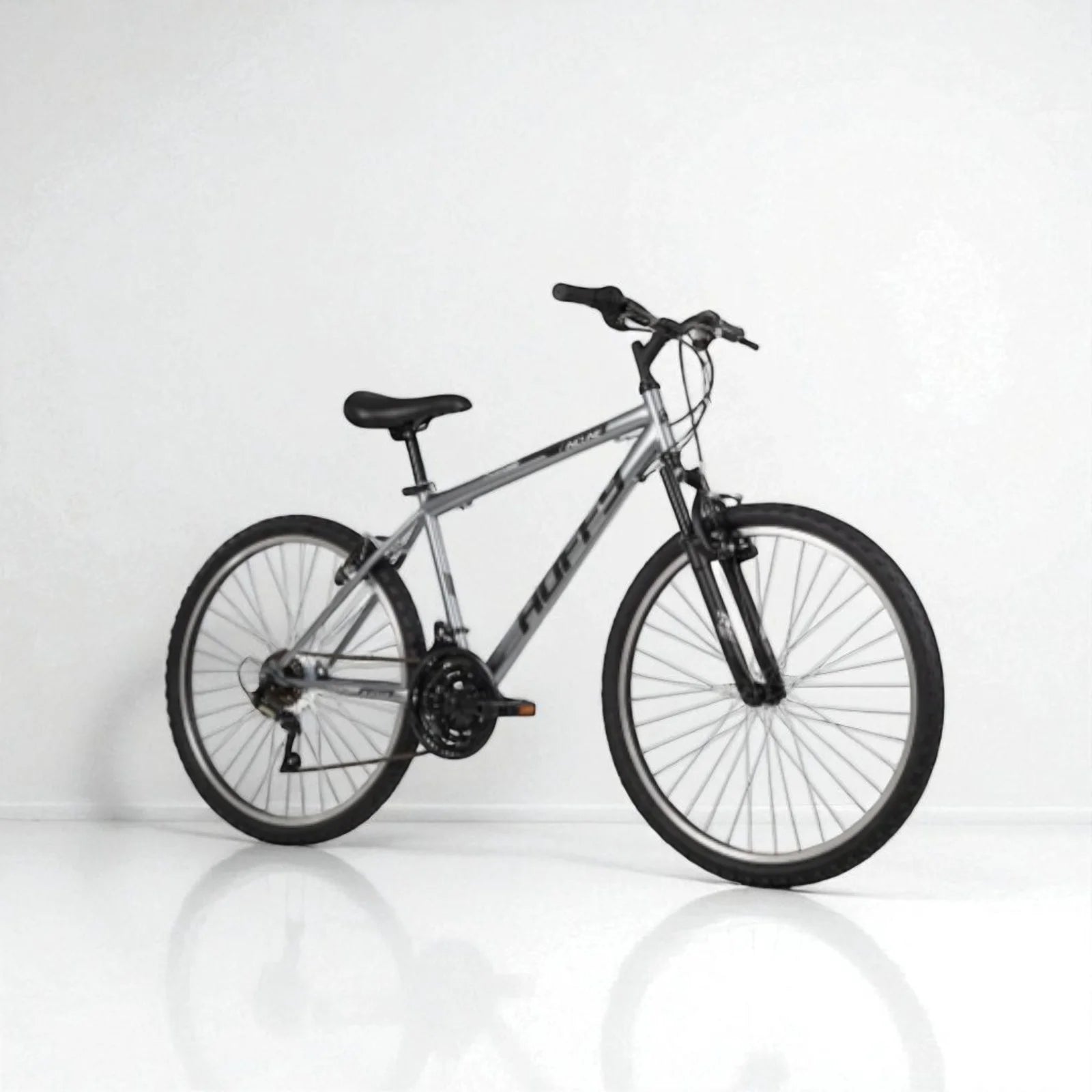 Huffy Hardtail Silver Bike - Returned