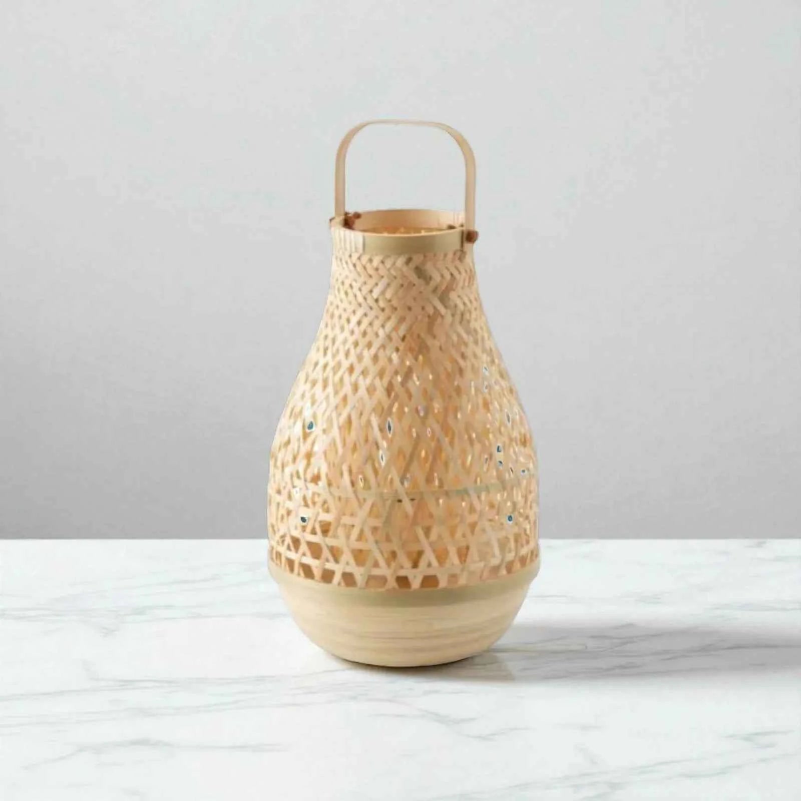 Table lamp, bamboo - Used