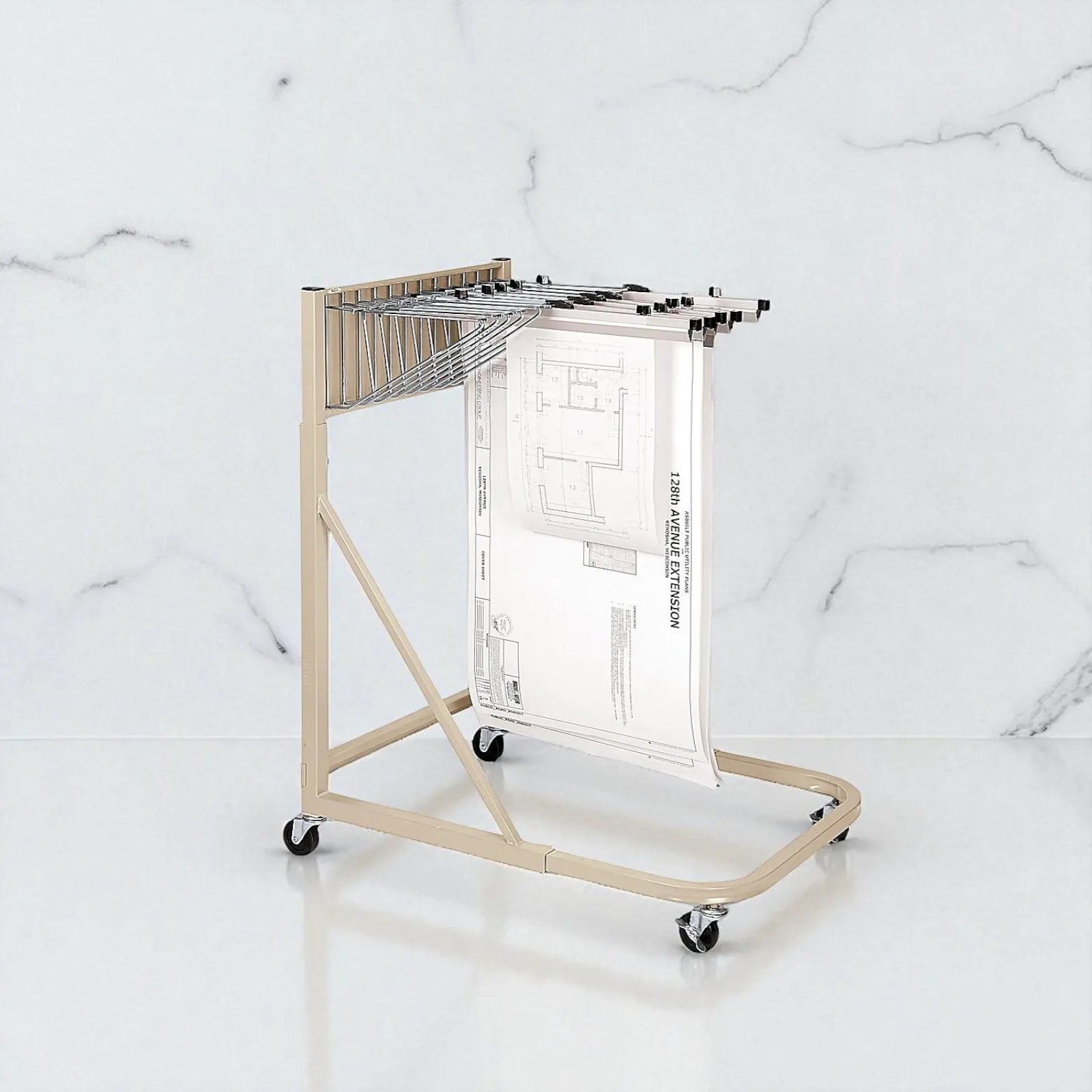 Mobile Blueprint Stand- Safco