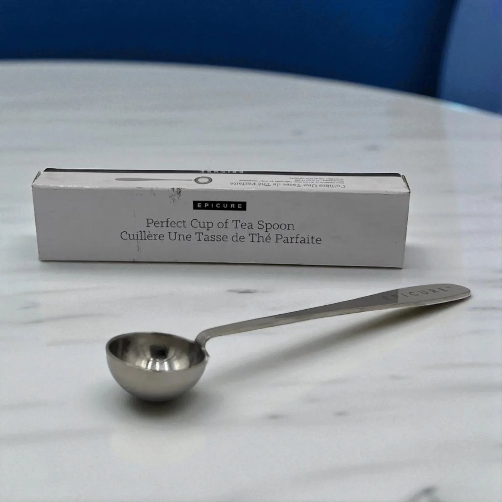 Epicure stainless steel 7-inch tea spoon for measuring loose-leaf tea