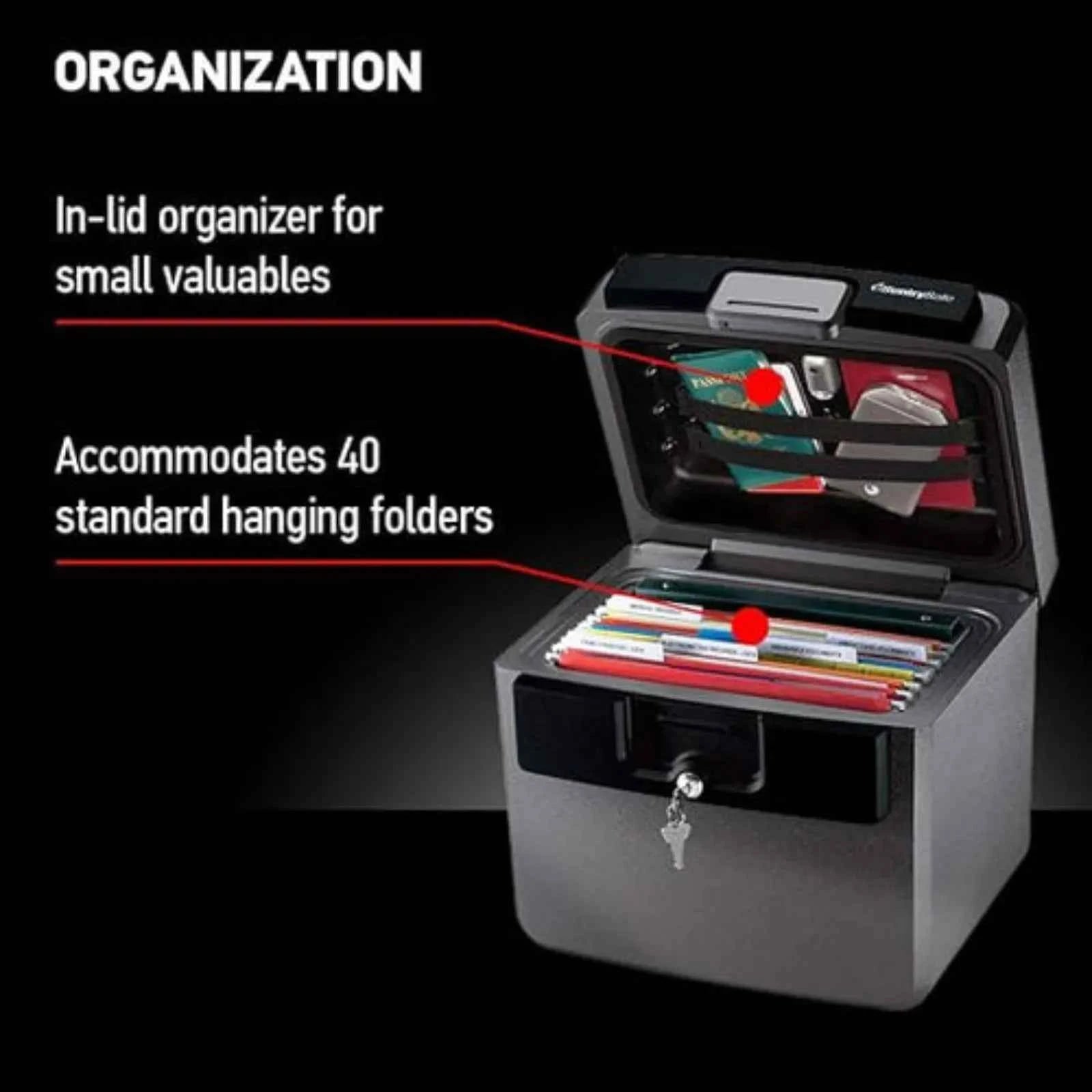Safe Box with Key Lock - New