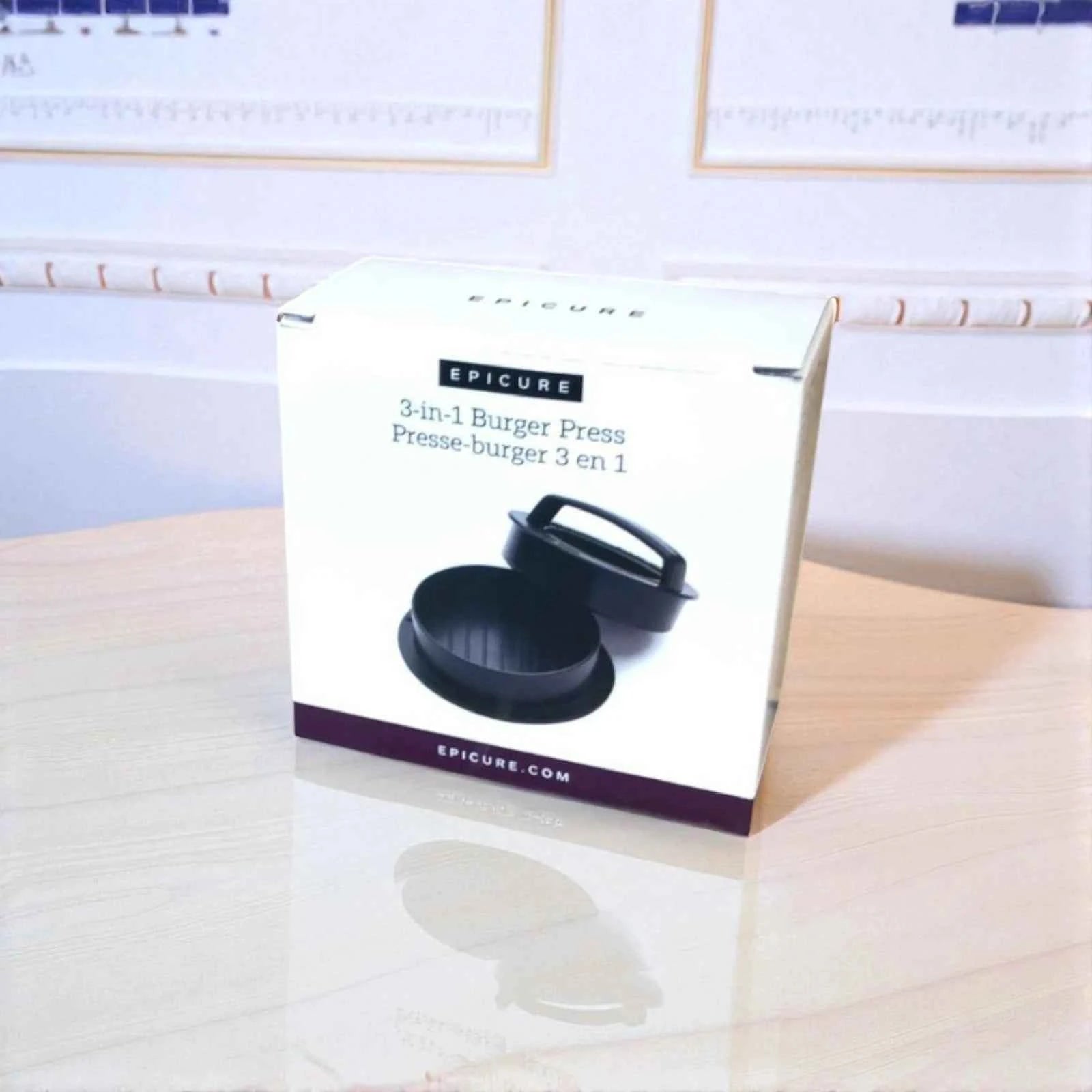 3 In 1 Burger Press Sliders - New