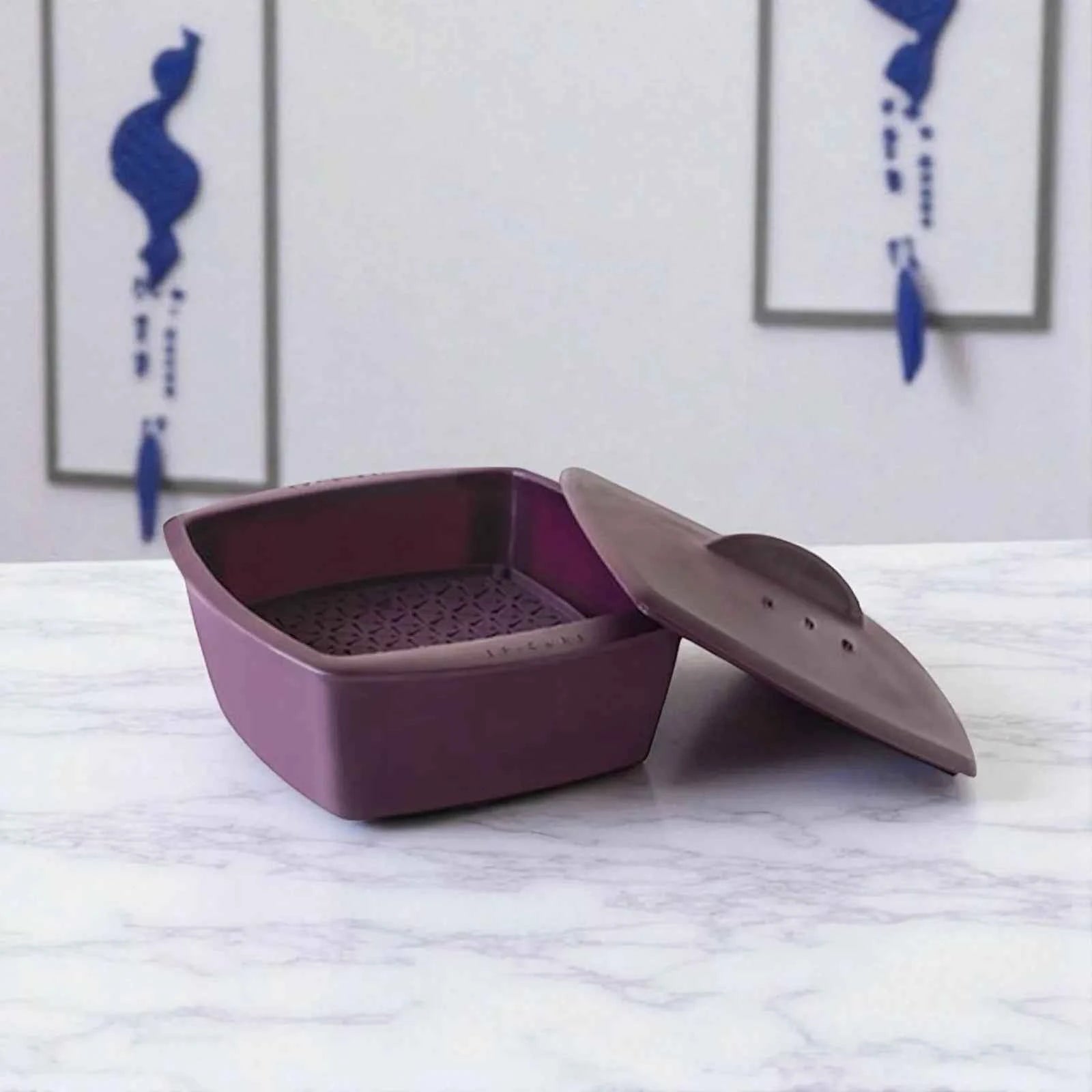 Purple Multipurpose Steamer - New