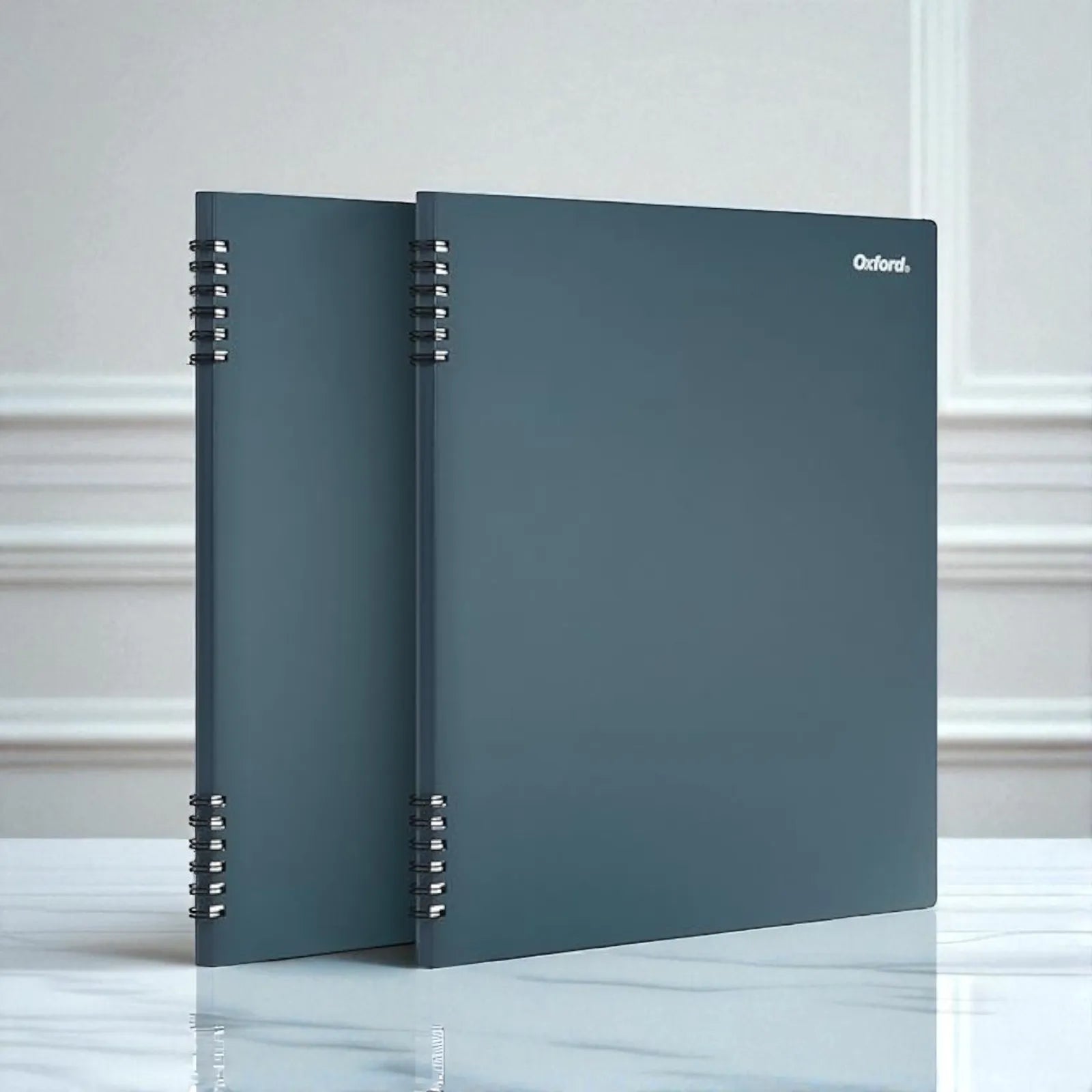 Pack of 6 Oxford stone paper notebooks, 120 pages, 28×21.6 cm – new