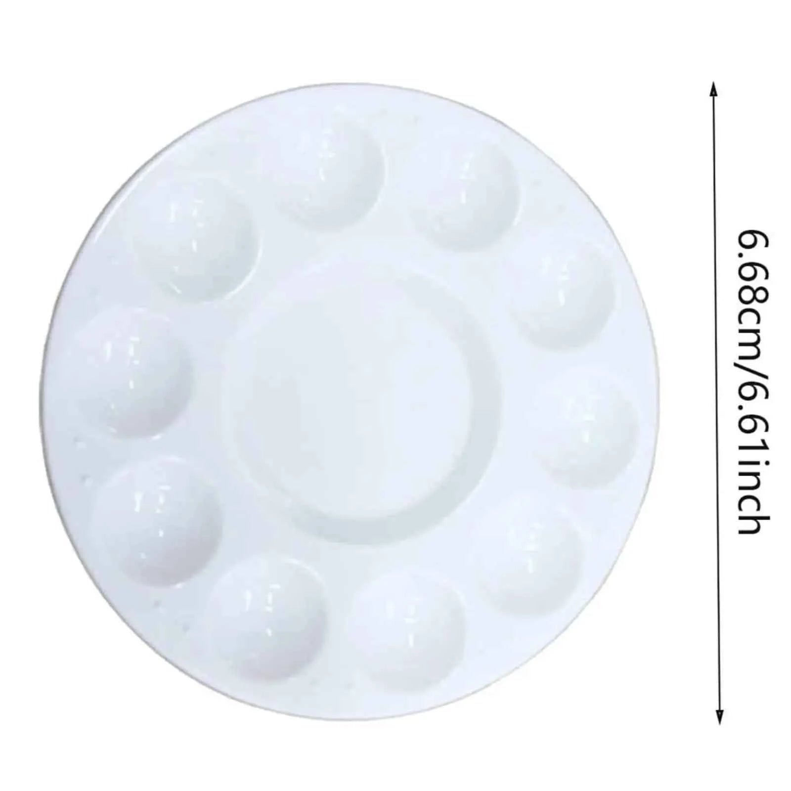 Set of 10 paint palette tray - New