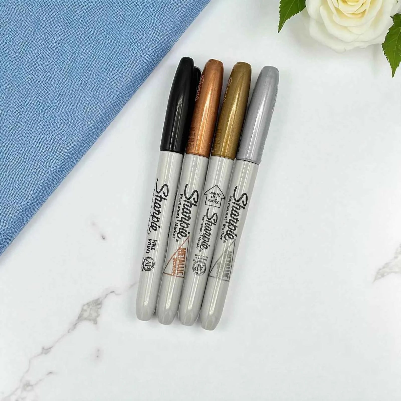 Box of 12 Metallic Markers, Sharpie