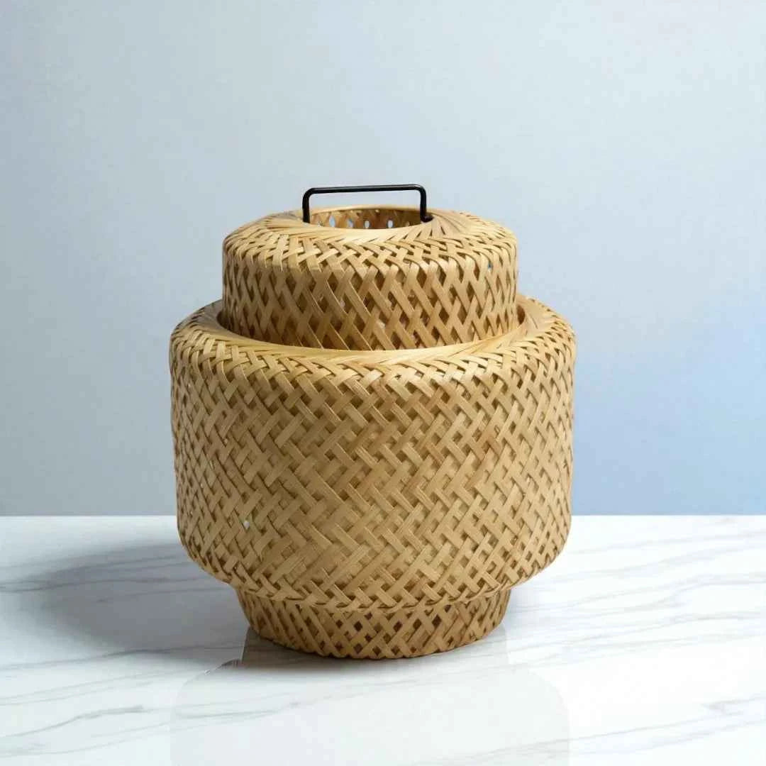 Bamboo Led Table Lamp-Return