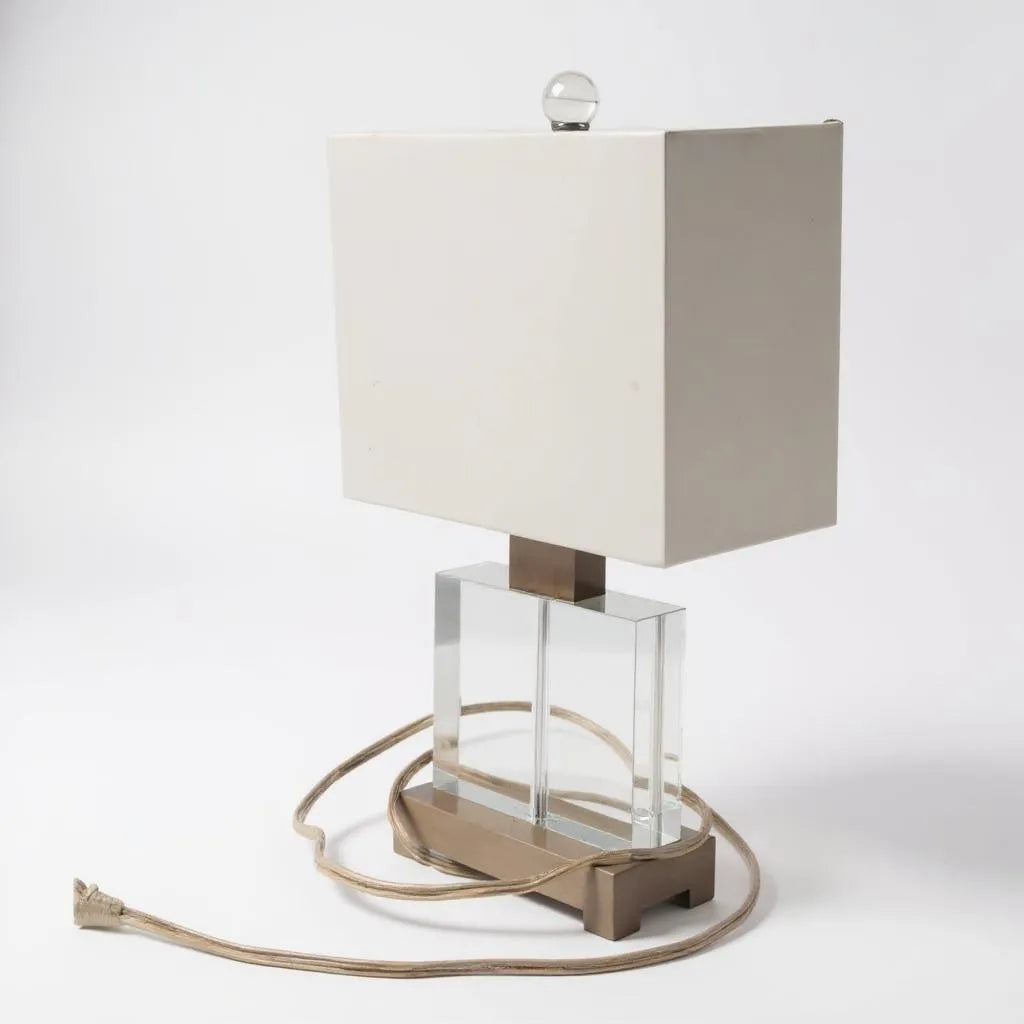 Crystal Base Table Lamp- Return