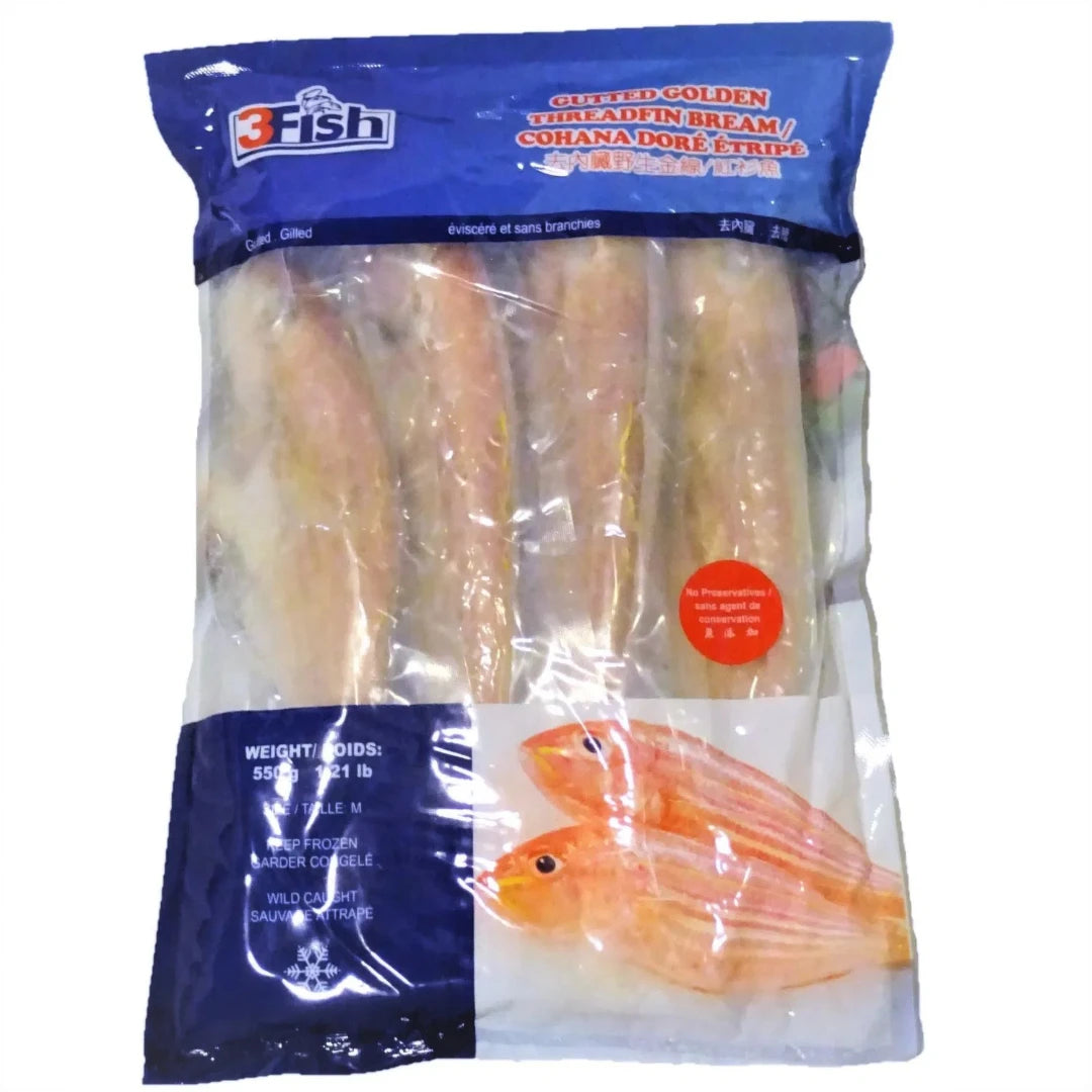 Golden Threadfin Bream – Frozen | 11 kg (20 × 550 g)