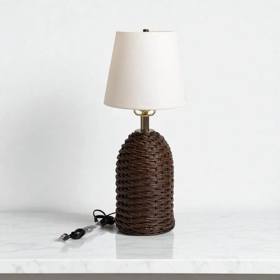 Paper Rope Table Lamp- Used