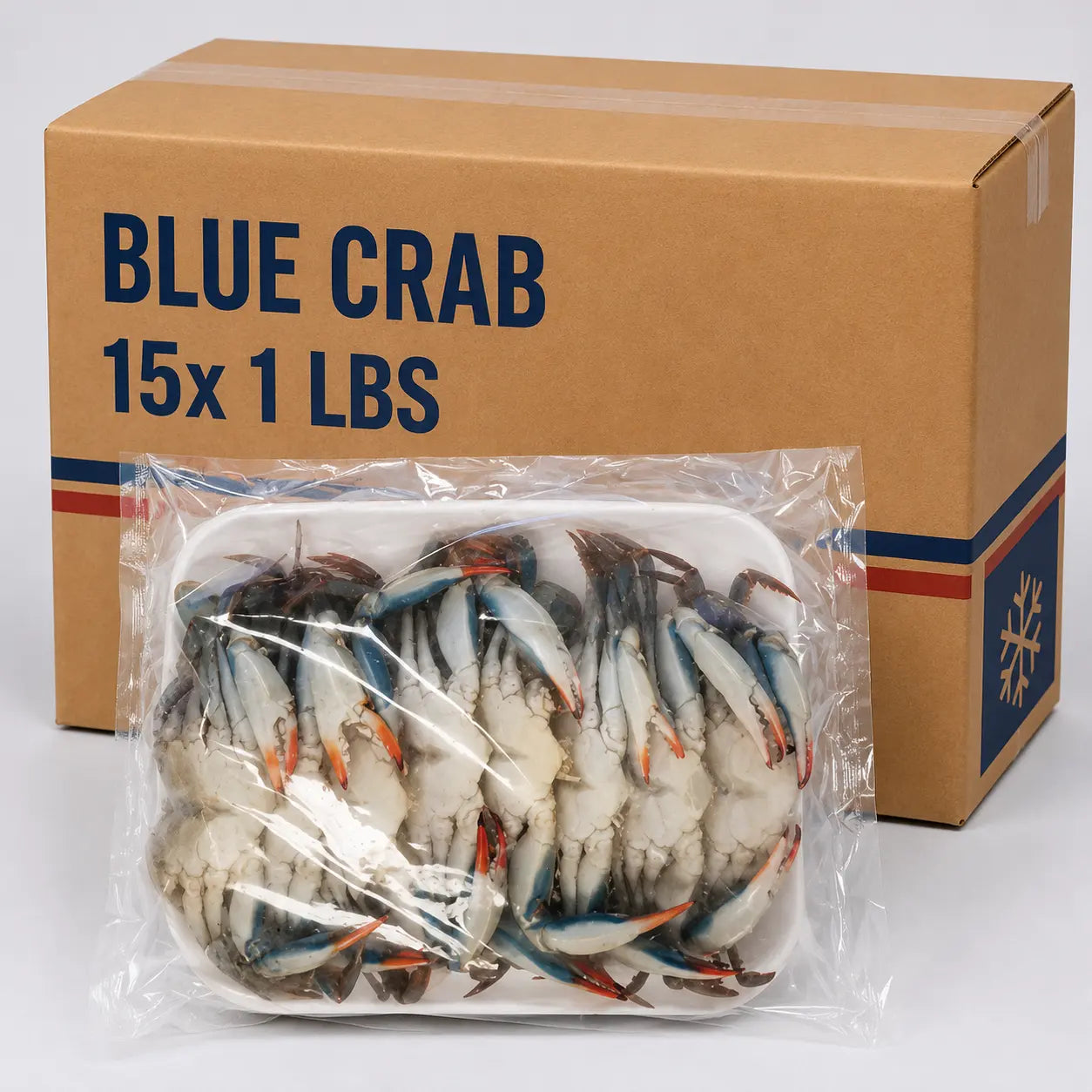 Blue Crab – Frozen |  15 x 1 LBS