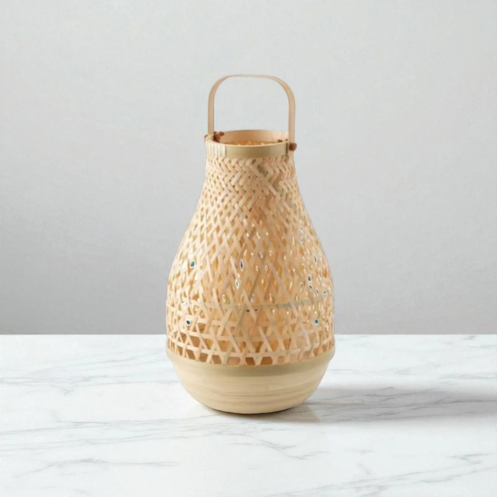 Table lamp, bamboo - Used