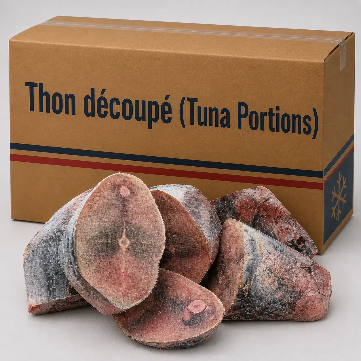 Thon decoupé (Tuna Portions) – Frozen | 20 Kg