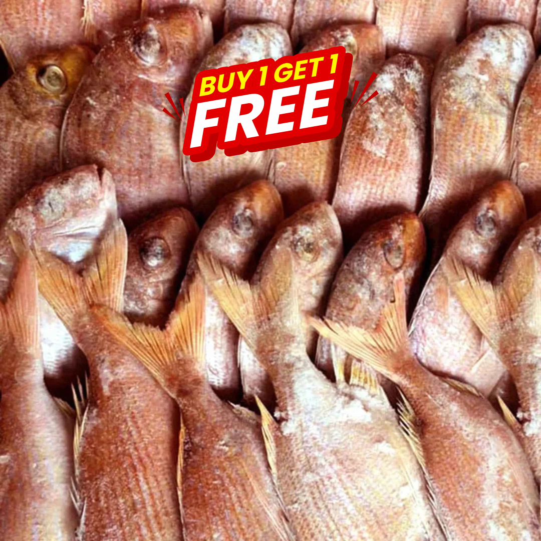 Pink Snapper Medium Frozen (10 KG)