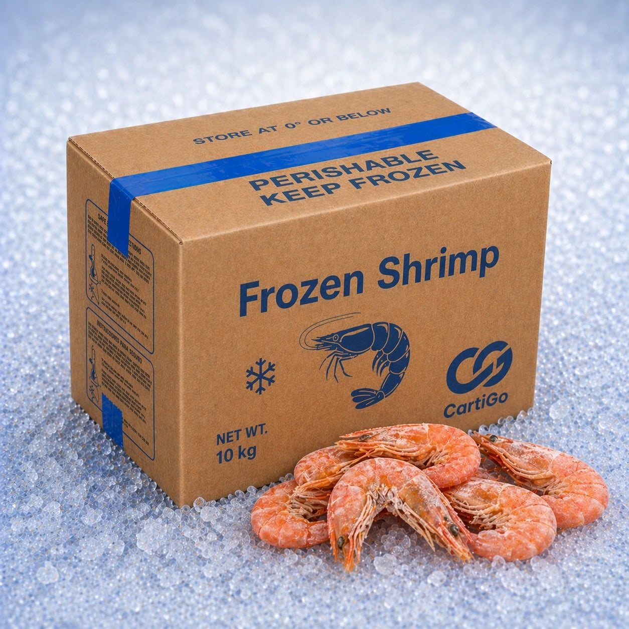 Wild Red Shrimp – Frozen | 10 kg