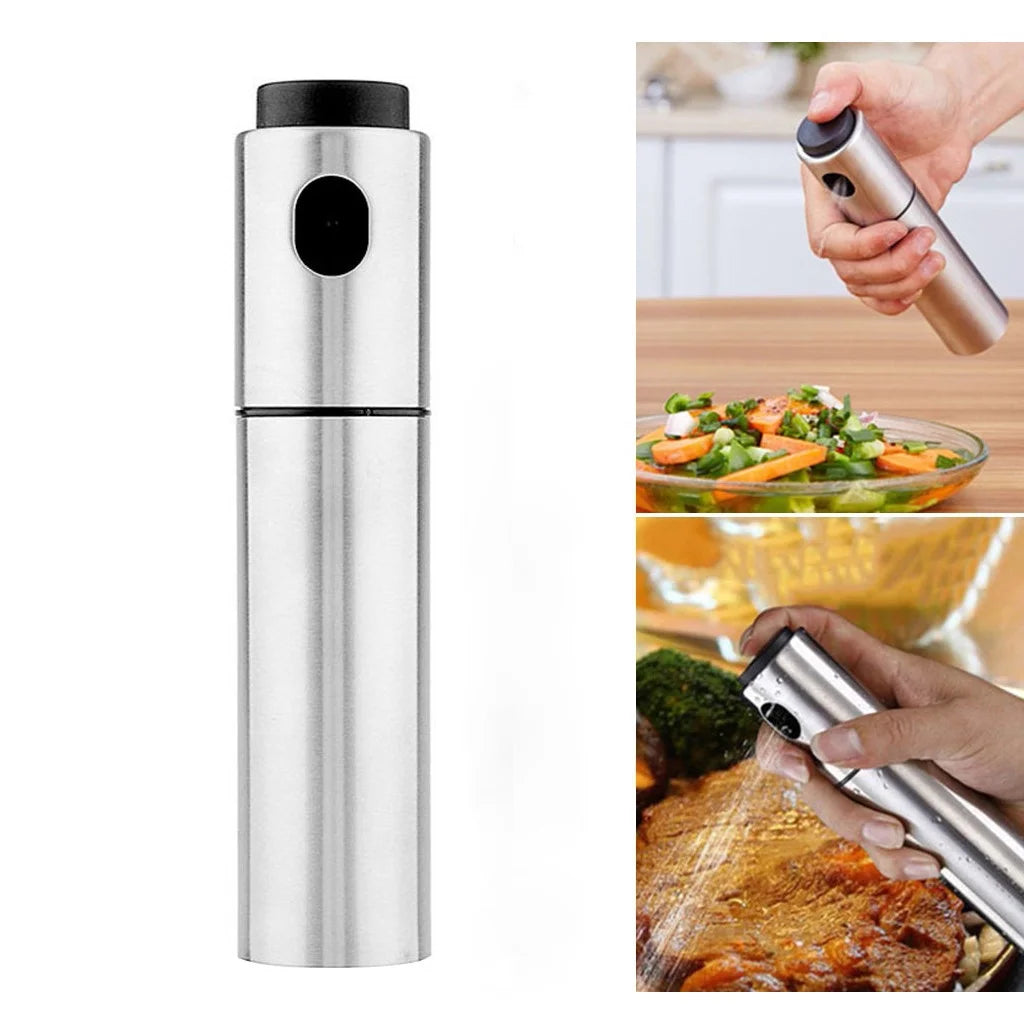 Epicure oil spritzer bottle for healthy cooking, holds one-third cup