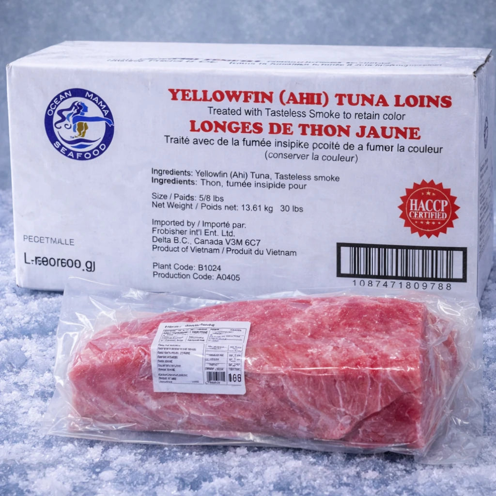 Yellowfin Ahi Tuna Loins – Frozen | 13.6 kg