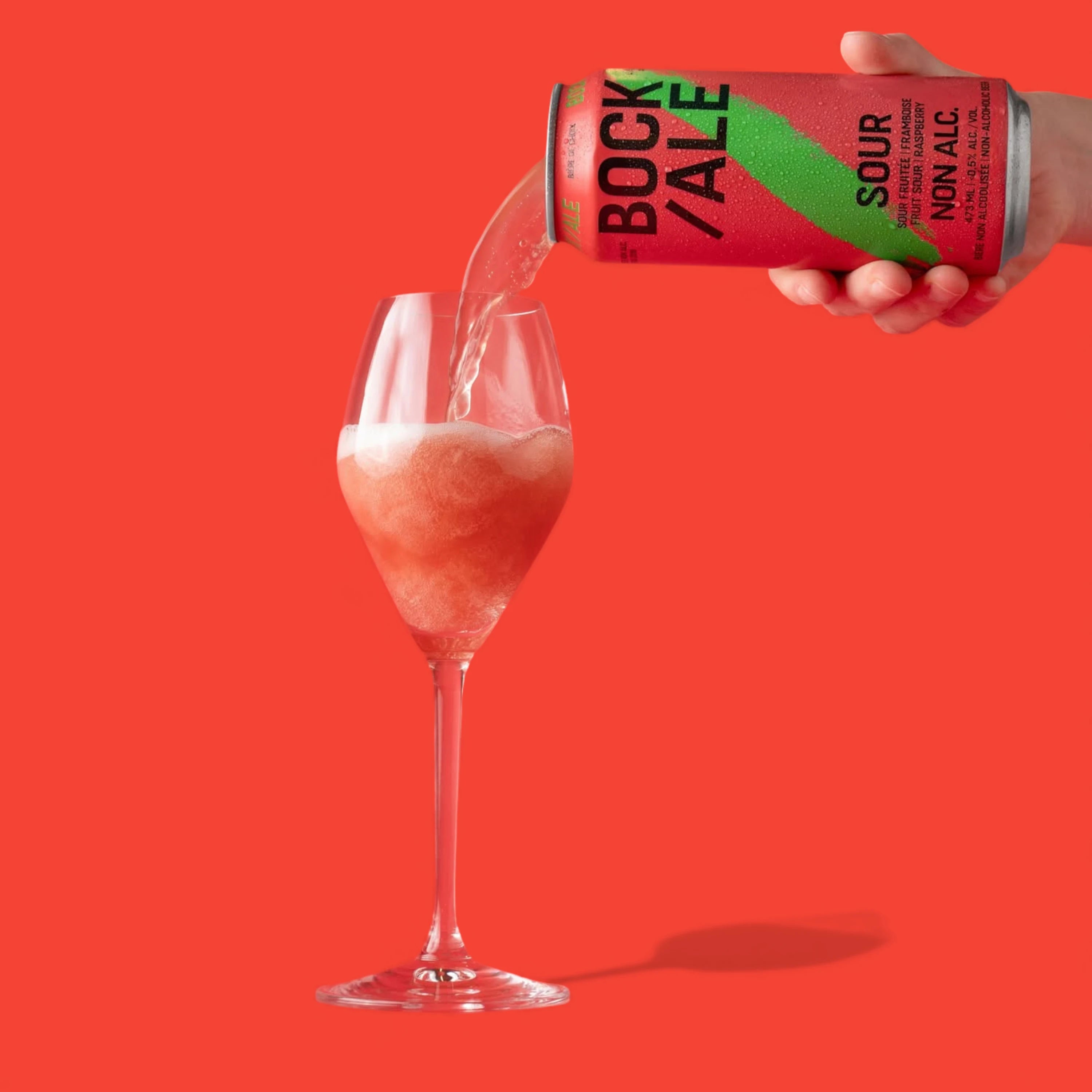 Bockale Sour Non Alcoholic Beer – 473 ml Tall Boys – Pack of 12