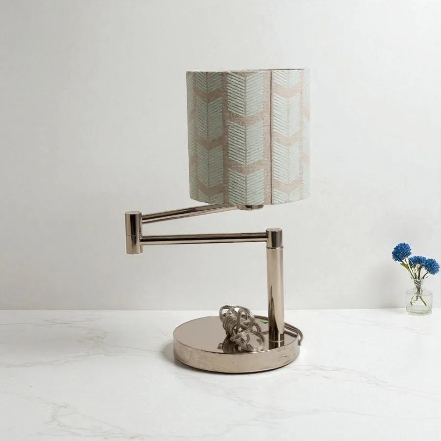 Swing Arm Aluminum Table Lamp - Used